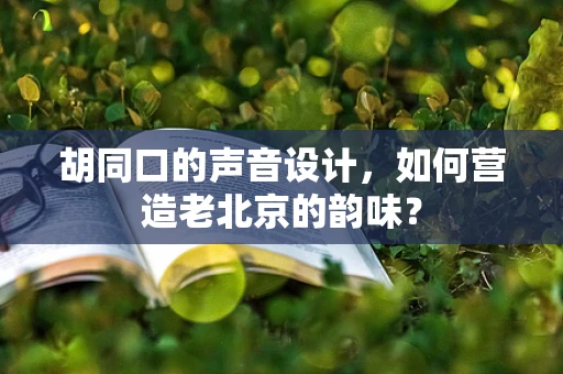 胡同口的声音设计，如何营造老北京的韵味？