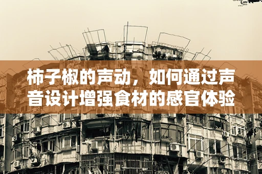 柿子椒的声动，如何通过声音设计增强食材的感官体验？
