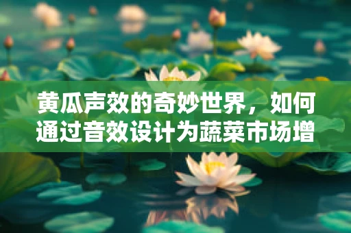 黄瓜声效的奇妙世界，如何通过音效设计为蔬菜市场增添生机？