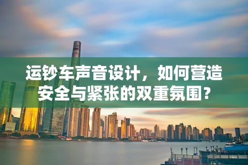 运钞车声音设计，如何营造安全与紧张的双重氛围？