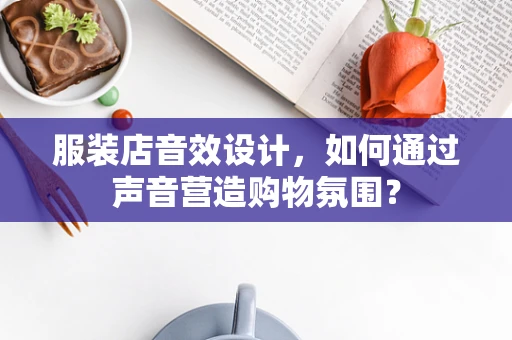 服装店音效设计，如何通过声音营造购物氛围？