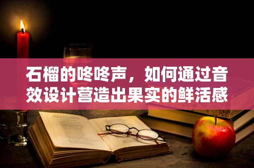 石榴的咚咚声，如何通过音效设计营造出果实的鲜活感？
