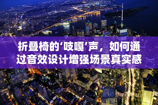 折叠椅的‘吱嘎’声，如何通过音效设计增强场景真实感？