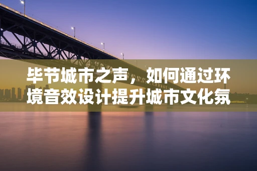毕节城市之声，如何通过环境音效设计提升城市文化氛围？