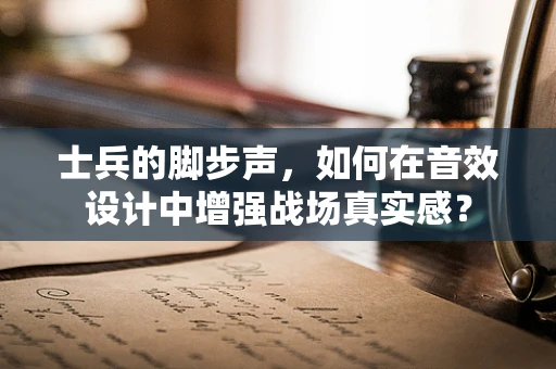 士兵的脚步声，如何在音效设计中增强战场真实感？