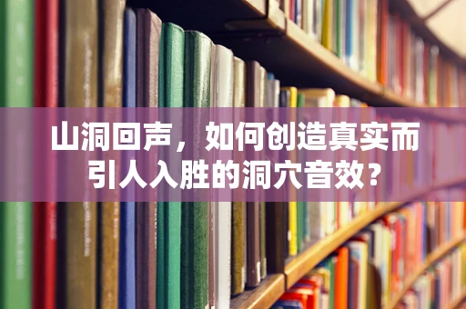 山洞回声，如何创造真实而引人入胜的洞穴音效？
