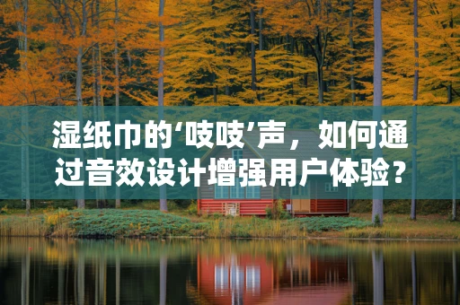 湿纸巾的‘吱吱’声，如何通过音效设计增强用户体验？