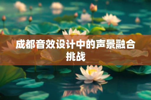成都音效设计中的声景融合挑战