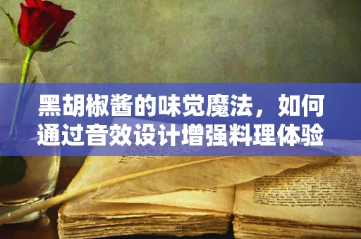 黑胡椒酱的味觉魔法，如何通过音效设计增强料理体验？