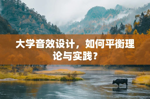 大学音效设计，如何平衡理论与实践？