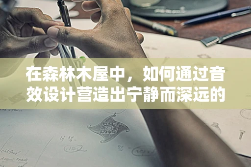 在森林木屋中，如何通过音效设计营造出宁静而深远的氛围？