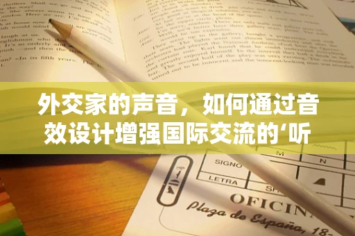 外交家的声音，如何通过音效设计增强国际交流的‘听觉外交’？