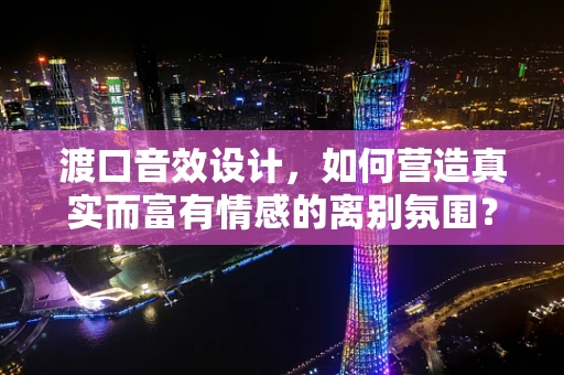 渡口音效设计，如何营造真实而富有情感的离别氛围？