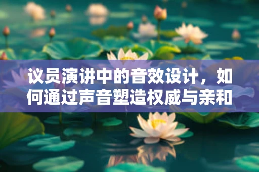 议员演讲中的音效设计，如何通过声音塑造权威与亲和力？
