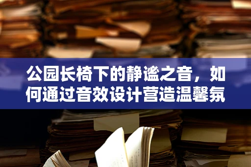 公园长椅下的静谧之音，如何通过音效设计营造温馨氛围？