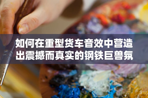 如何在重型货车音效中营造出震撼而真实的钢铁巨兽氛围？