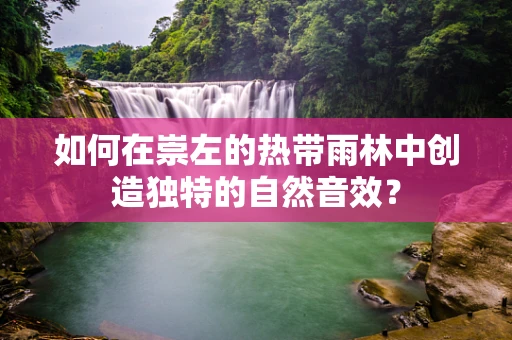 如何在崇左的热带雨林中创造独特的自然音效？