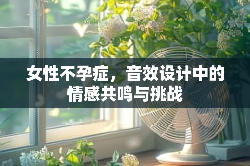 女性不孕症，音效设计中的情感共鸣与挑战
