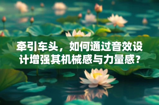 牵引车头，如何通过音效设计增强其机械感与力量感？