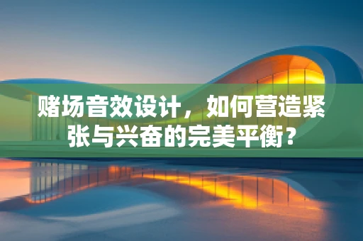 赌场音效设计，如何营造紧张与兴奋的完美平衡？