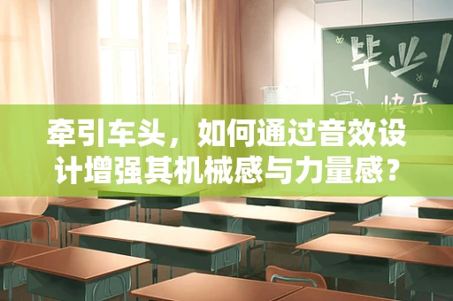 牵引车头，如何通过音效设计增强其机械感与力量感？