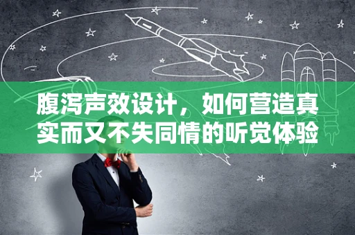 腹泻声效设计，如何营造真实而又不失同情的听觉体验？