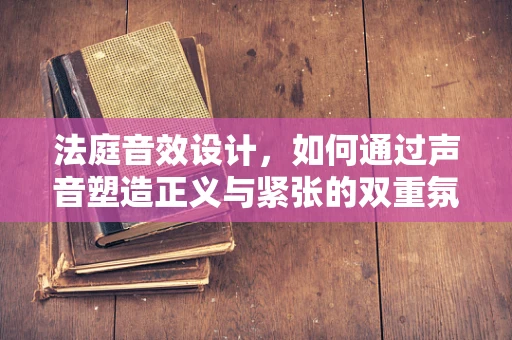 法庭音效设计，如何通过声音塑造正义与紧张的双重氛围？
