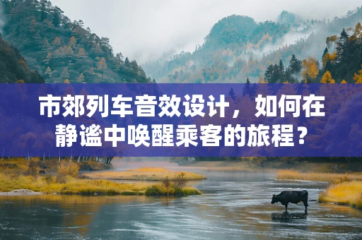 市郊列车音效设计，如何在静谧中唤醒乘客的旅程？