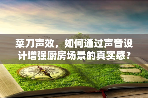 菜刀声效，如何通过声音设计增强厨房场景的真实感？