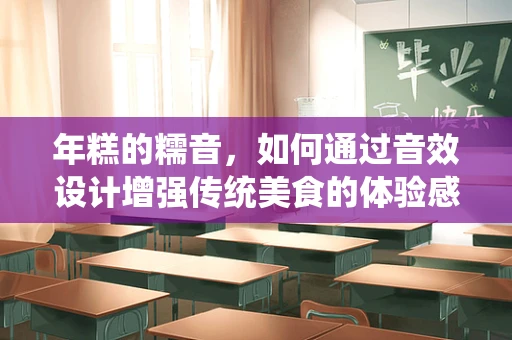 年糕的糯音，如何通过音效设计增强传统美食的体验感？