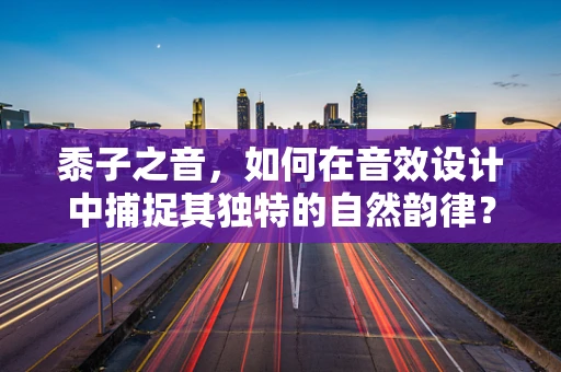 黍子之音，如何在音效设计中捕捉其独特的自然韵律？