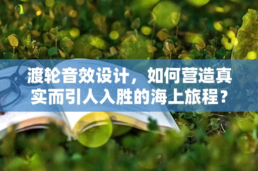 渡轮音效设计，如何营造真实而引人入胜的海上旅程？