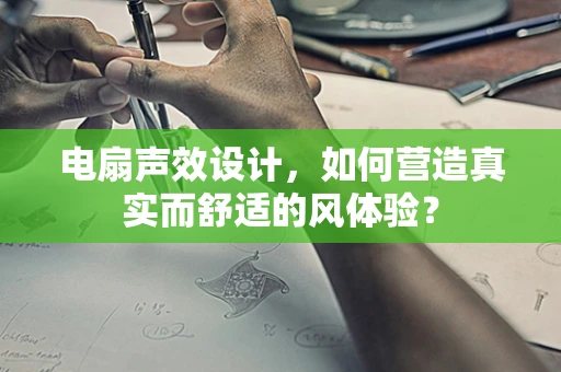 电扇声效设计，如何营造真实而舒适的风体验？