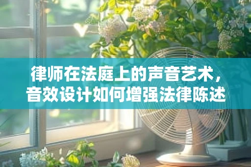律师在法庭上的声音艺术，音效设计如何增强法律陈述的冲击力？