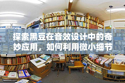 探索黑豆在音效设计中的奇妙应用，如何利用微小细节增强场景真实感？