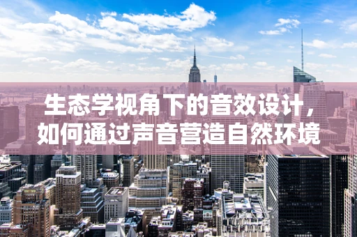 生态学视角下的音效设计，如何通过声音营造自然环境？