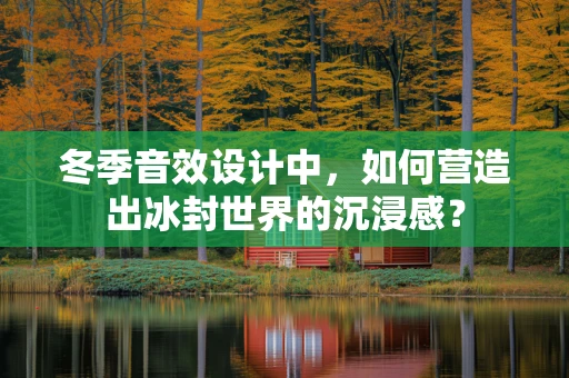冬季音效设计中，如何营造出冰封世界的沉浸感？