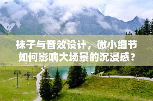 袜子与音效设计，微小细节如何影响大场景的沉浸感？