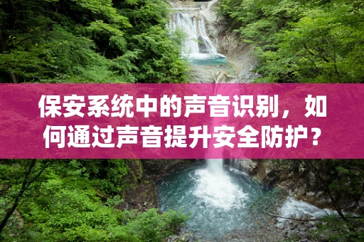 保安系统中的声音识别，如何通过声音提升安全防护？