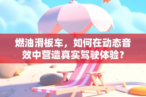 燃油滑板车，如何在动态音效中营造真实驾驶体验？