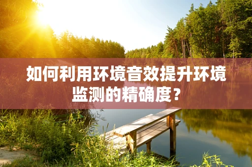 如何利用环境音效提升环境监测的精确度？