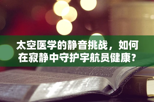 太空医学的静音挑战，如何在寂静中守护宇航员健康？