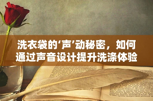 洗衣袋的‘声’动秘密，如何通过声音设计提升洗涤体验？