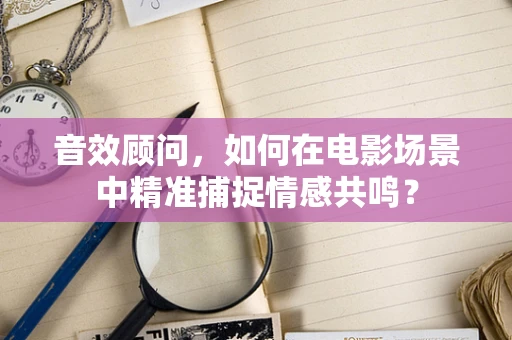 音效顾问，如何在电影场景中精准捕捉情感共鸣？