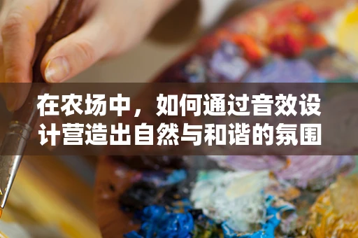 在农场中，如何通过音效设计营造出自然与和谐的氛围？