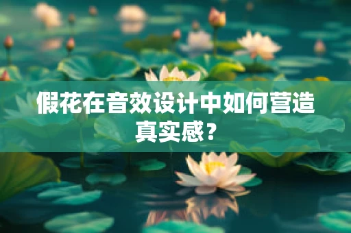 假花在音效设计中如何营造真实感？