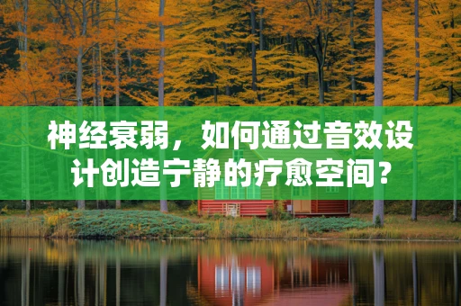 神经衰弱，如何通过音效设计创造宁静的疗愈空间？
