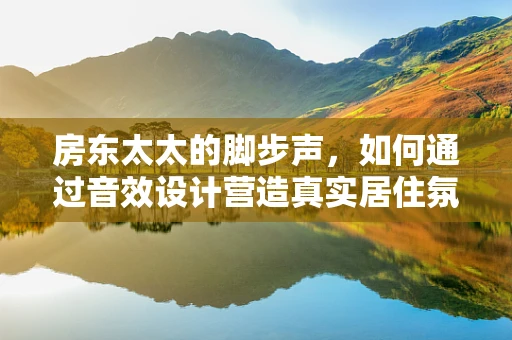 房东太太的脚步声，如何通过音效设计营造真实居住氛围？