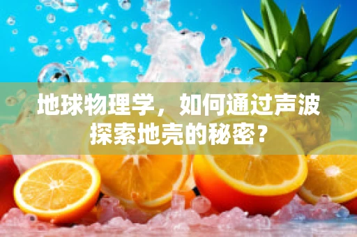地球物理学，如何通过声波探索地壳的秘密？
