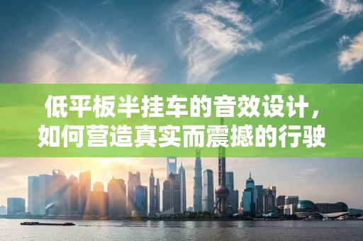低平板半挂车的音效设计，如何营造真实而震撼的行驶体验？